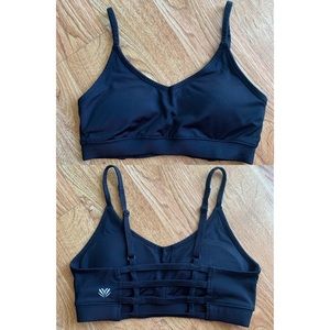 Forever 21 Black Sports Bra - Adjustable Straps